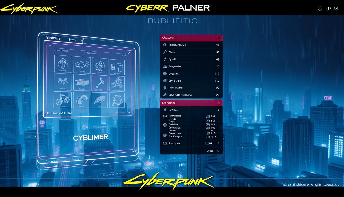 Cyberpunk 2077 build planner