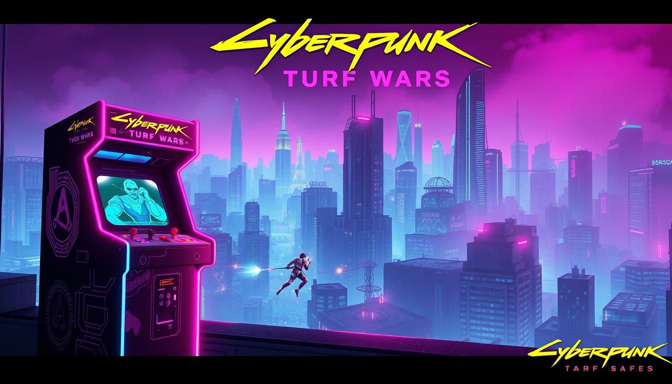 Cyberpunk 2077 Turf Wars Arcade Game